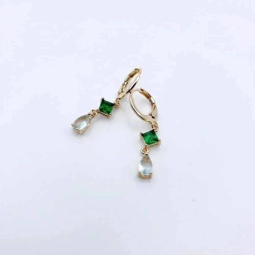 Huggie HOOPS Drop Earrings - Picture 3 of 4